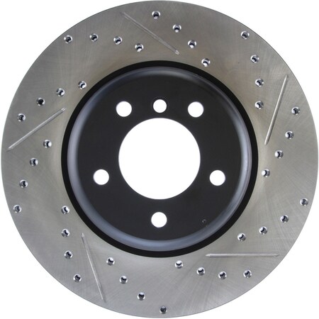 Centric Parts Sport Drilled/Slotted Brake Rotor, 127.34104L 127.34104L